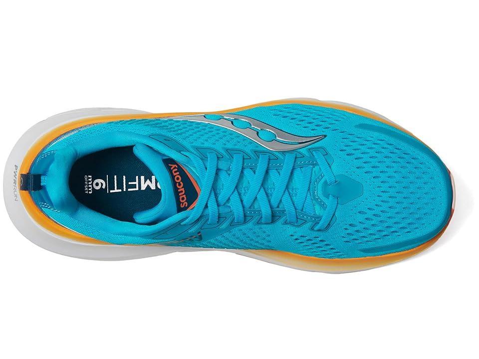 Saucony Men's Guide 17 (Viziblue/Pee) Men's Shoes Product Image