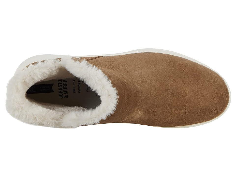 Johnston & Murphy XC4 Mollie Shearling Bootie Waterproof Suede/Faux Fur) Women's Shoes Product Image