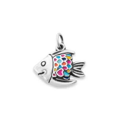 Enamel Happy Fish Charm Product Image