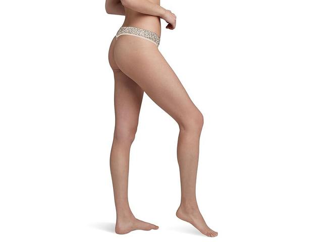 Tommy John Second Skin Thong (Simple Leopard) Women's Underwear Product Image