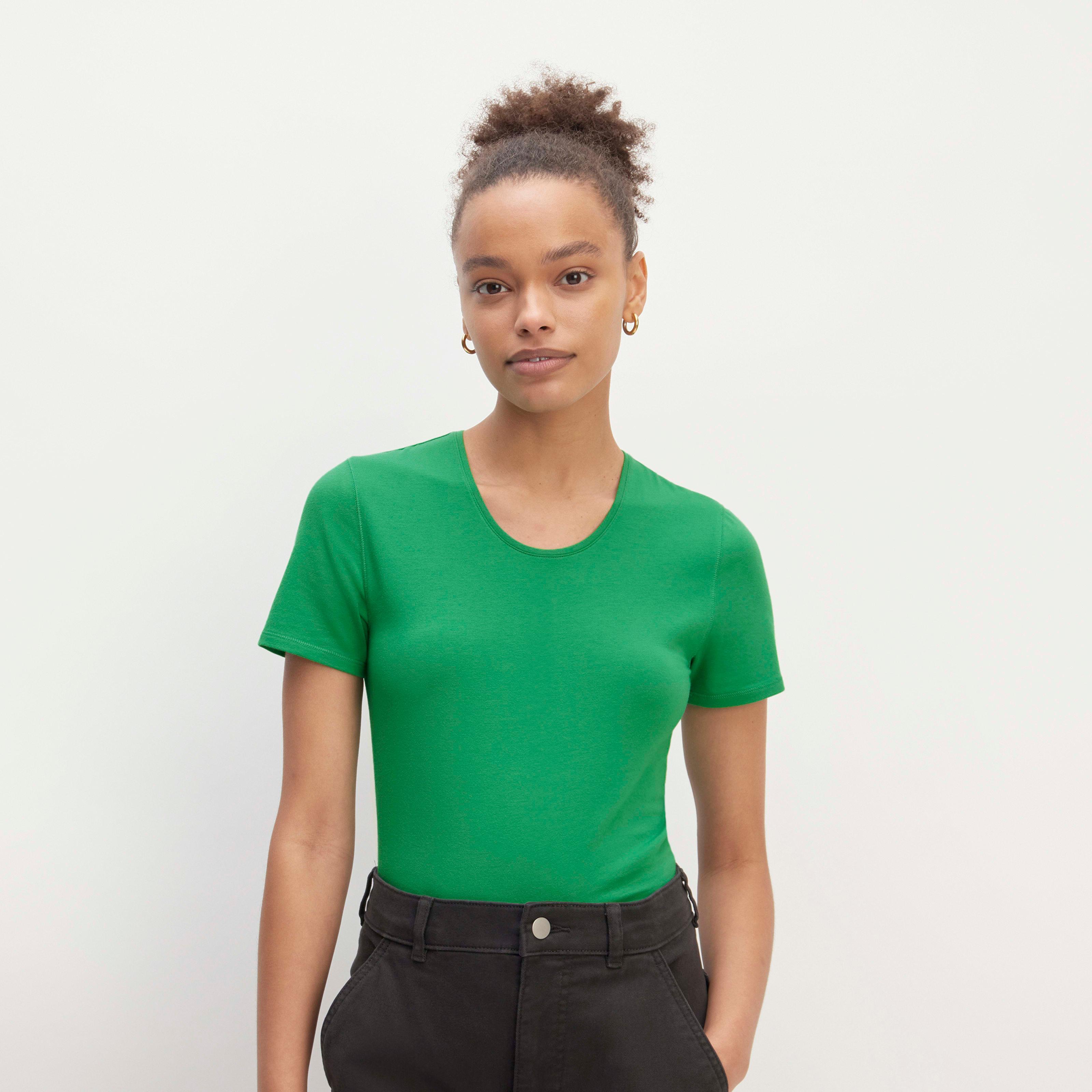 Womens Supima Form Crew Neck T-Shirt by Everlane Product Image