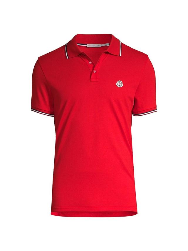 Mens Classic Tipped Polo Shirt Product Image