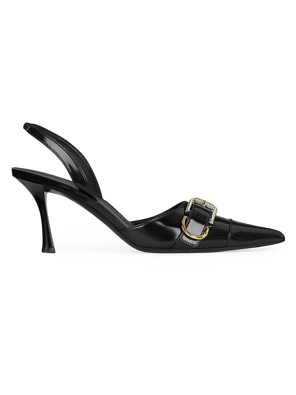 Womens Voyou Slingbacks in Leather Product Image