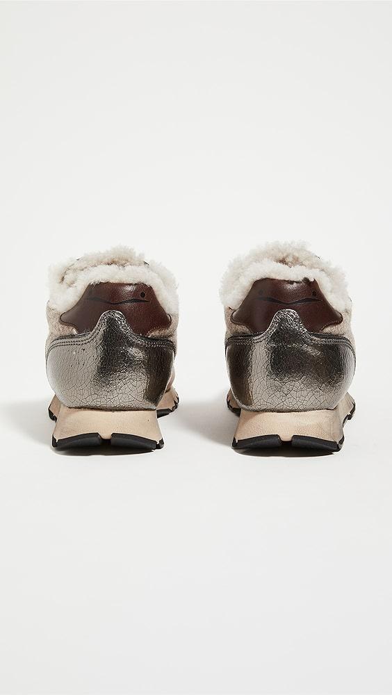 Voile Blanche Julia Shearling Trainers | Shopbop Product Image