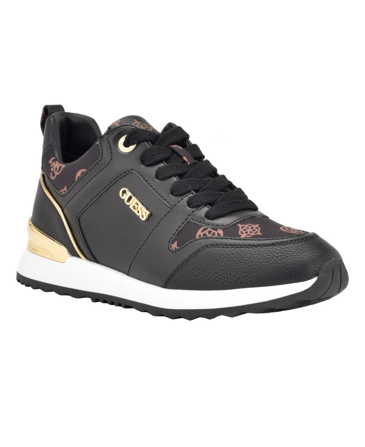 Guess Womens Kadlin Logo Detailed Retro Jogger Sneakers Product Image