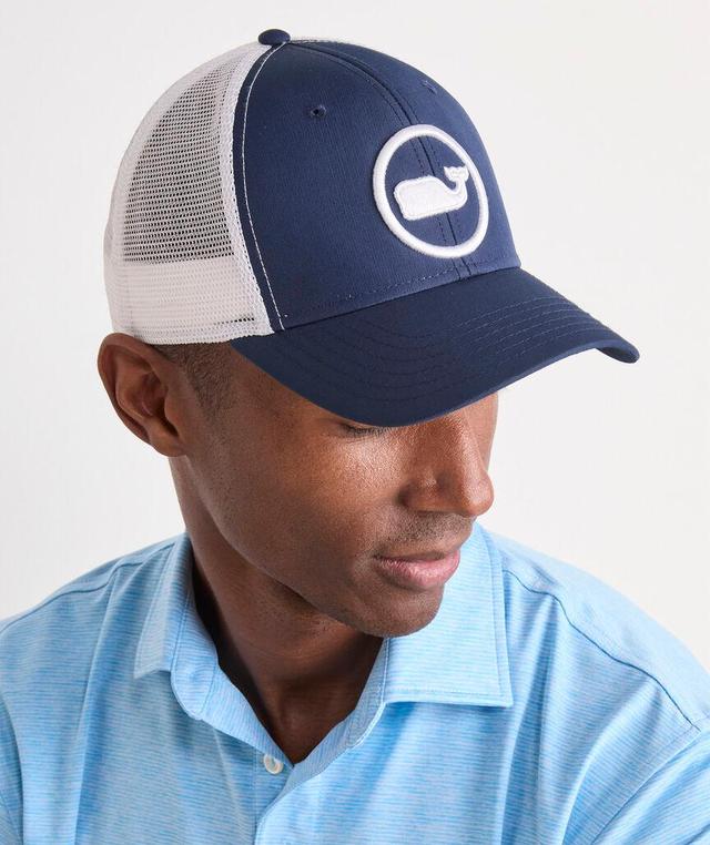 Whale Dot Performance Trucker Hat Product Image