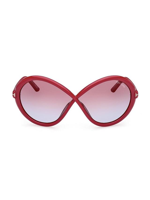 Womens Jada 68MM Oversized Sunglasses Product Image