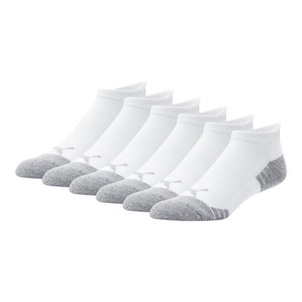 PUMA Half-Terry Low Cut Men's Socks [3 Pairs] in White Product Image