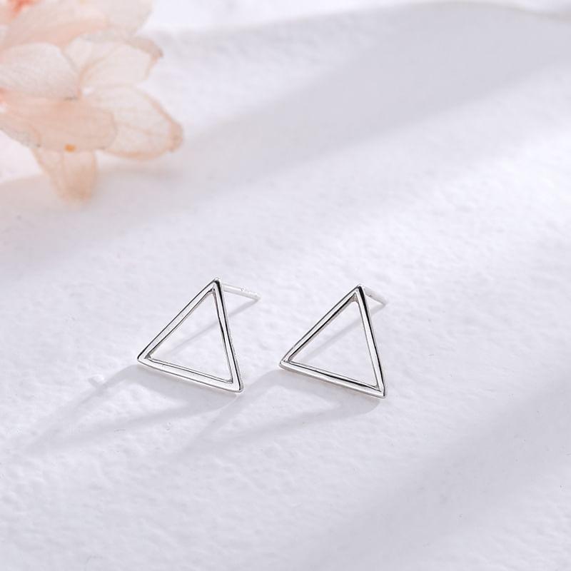 Geometric Alloy Stud Earring Product Image