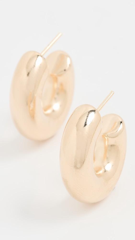 By Adina Eden Bubble Hoop Earrings | Shopbop Product Image