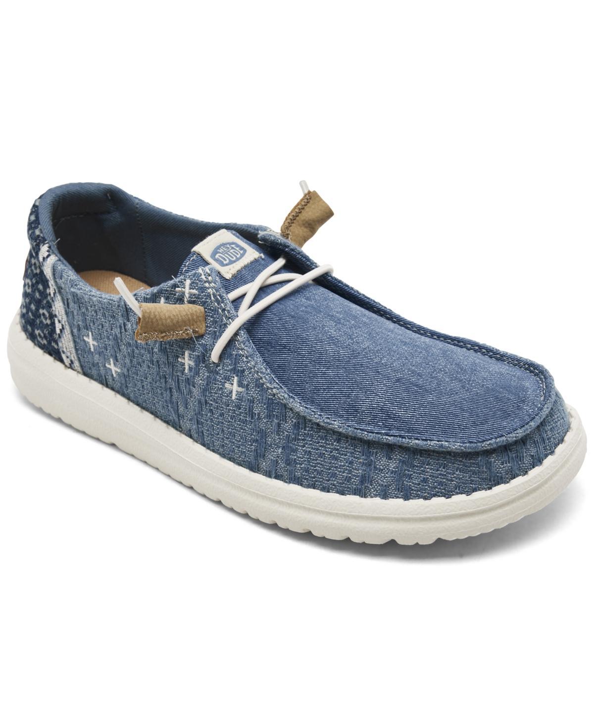 Hey Dude Womens Wendy Crafted Boho Casual Moccasin Sneakers from Finish Line Product Image