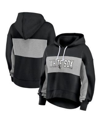 Women's Black Chicago White Sox Filled Stat Sheet Pullover Hoodie Product Image