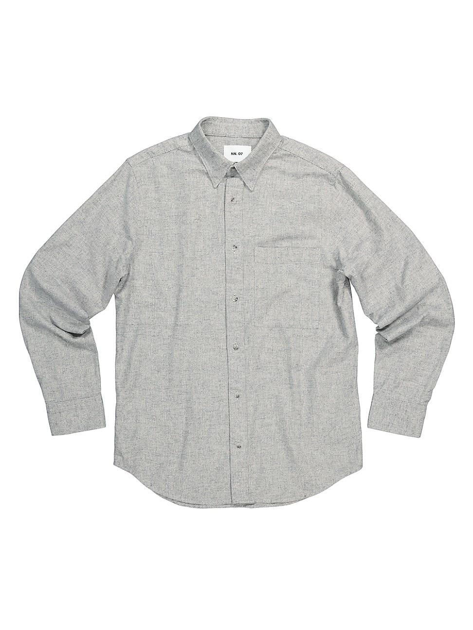 Mens Cohen Button-Down Relaxed-Fit Shirt Product Image