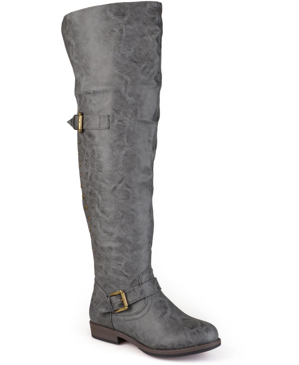 Journee Collection Womens Kane Wide Calf Over The Knee Boots Product Image