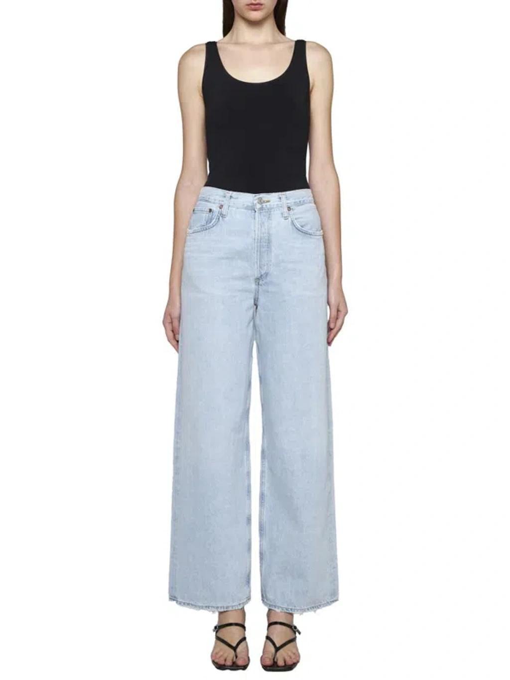 Low Slung Baggy Jeans In Fragment Product Image