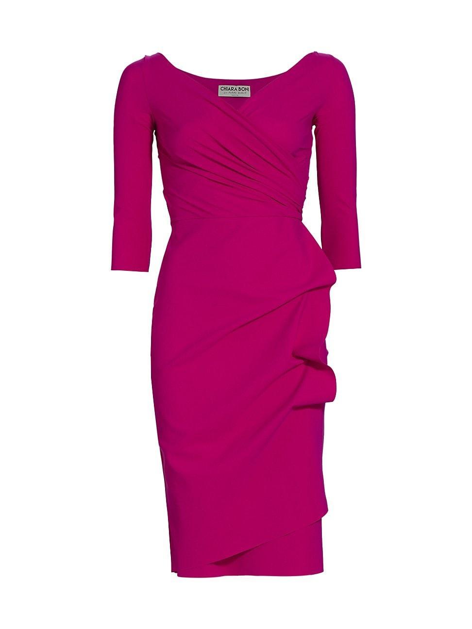 Womens Florien Ruched Sheath Dress Product Image