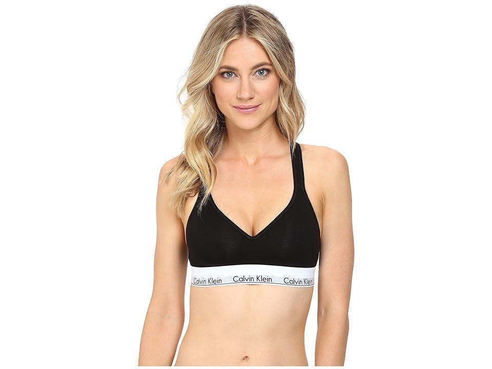 Calvin Klein Womens Modern Cotton Padded Bralette QF1654 Product Image