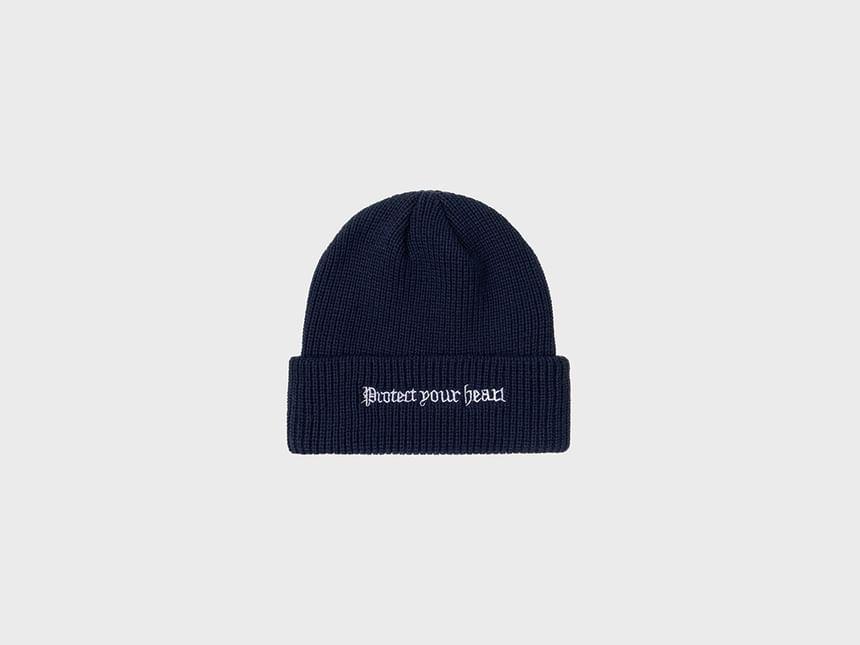 Letter Embroidered Knit Beanie product image