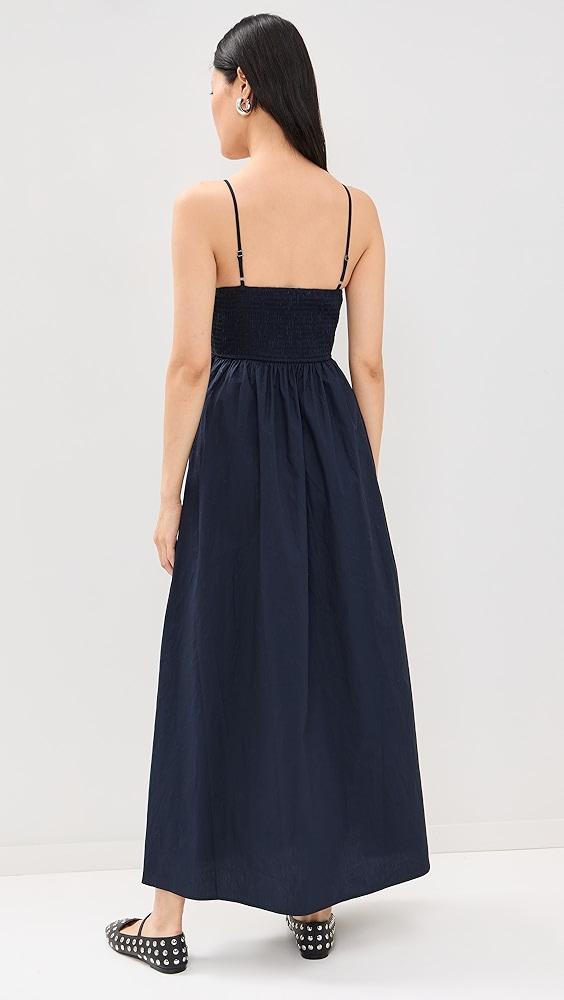 Moon River Sleeveless Bustier Midi Dress | Shopbop Product Image