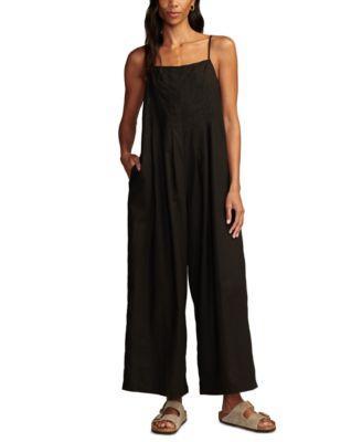 Women's Pleated Sleeveless Jumpsuit Product Image