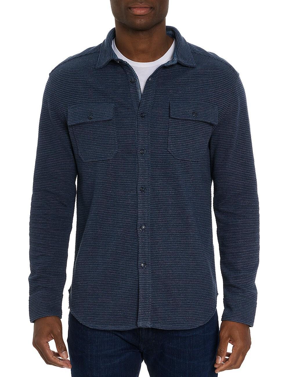 Mens Brunner Knit Button-Front Shirt Product Image