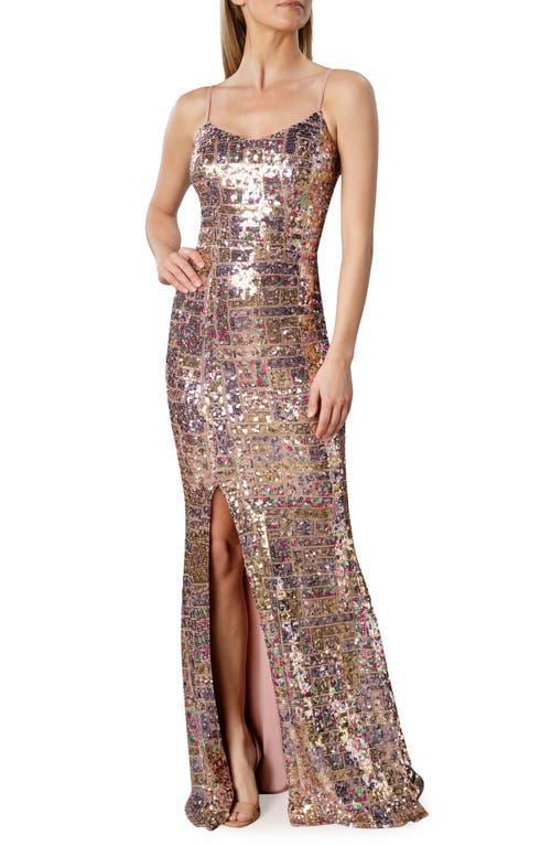 Dress the Population Tori Sequin Mermaid Gown Product Image