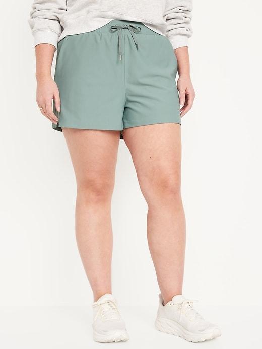 High-Waisted PowerSoft Shorts -- 3-inch inseam Product Image