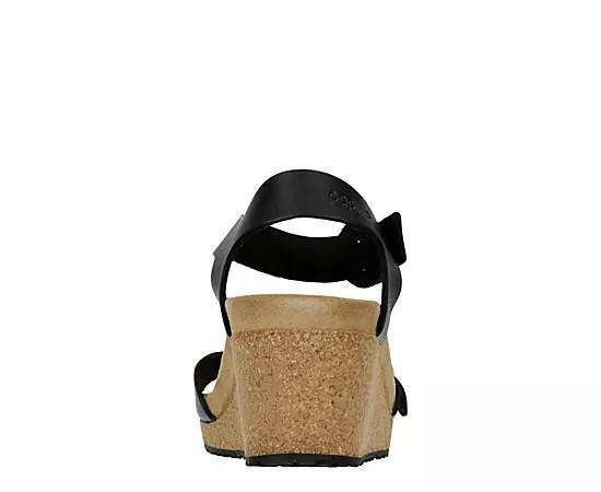 Papillio by Birkenstock Womens Soley Leather Platform Wedges Product Image