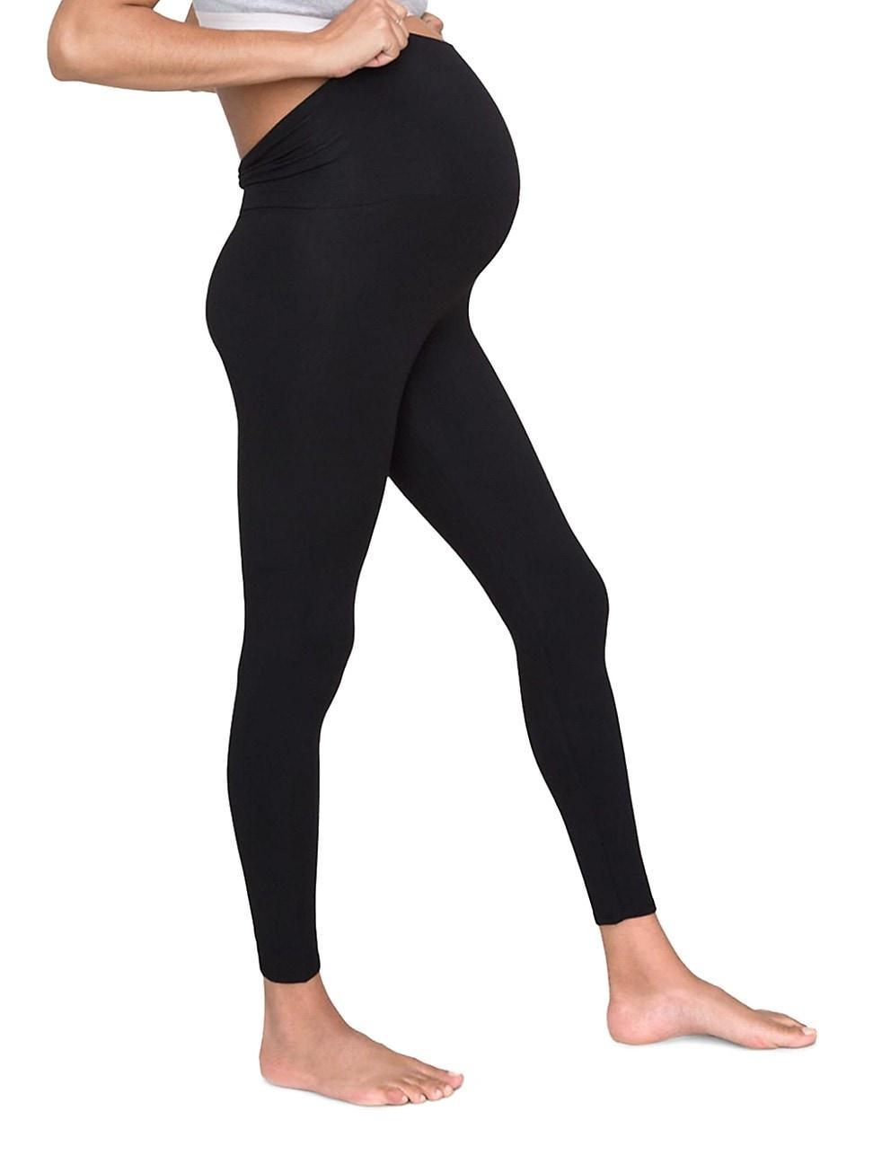 Womens The Ultra Soft Maternity Over the Bump Leggings Product Image