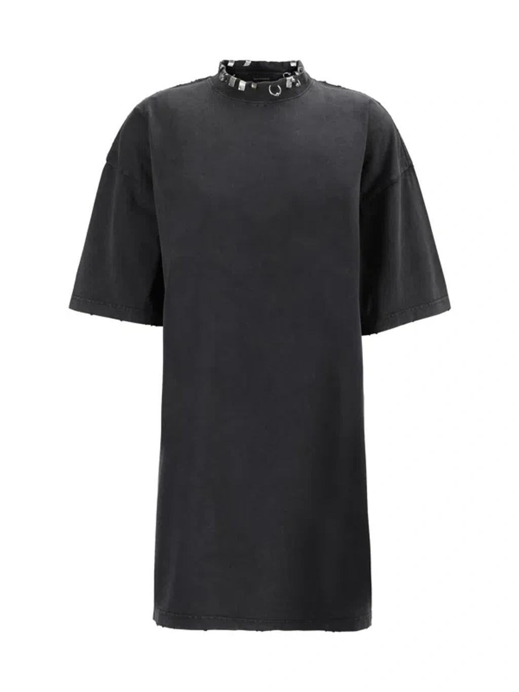 BALENCIAGA T-shirt Dress In Multicolor Product Image