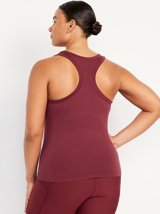 Fitted Seamless Tank Top Product Image