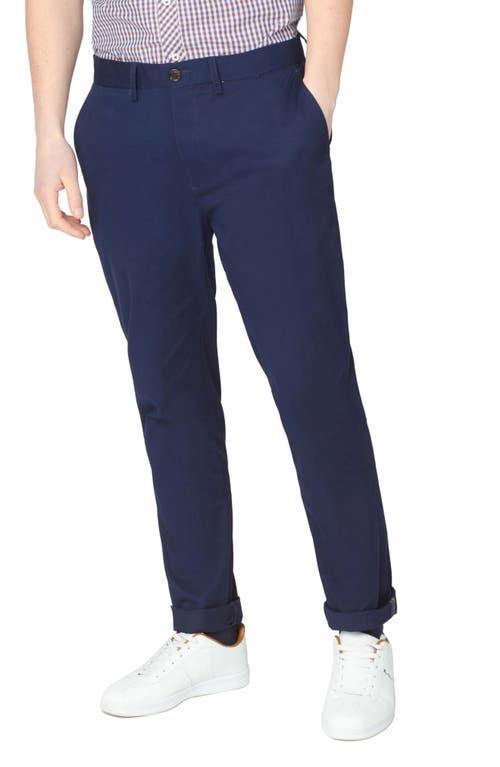 Ben Sherman Mens Slim-Fit Stretch Five-Pocket Branded Chino Pants Product Image