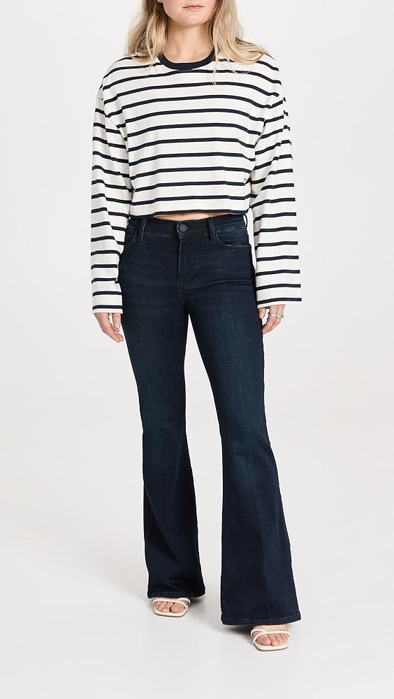 FRAME Le Pixie Petite High Flare Jeans | Shopbop Product Image