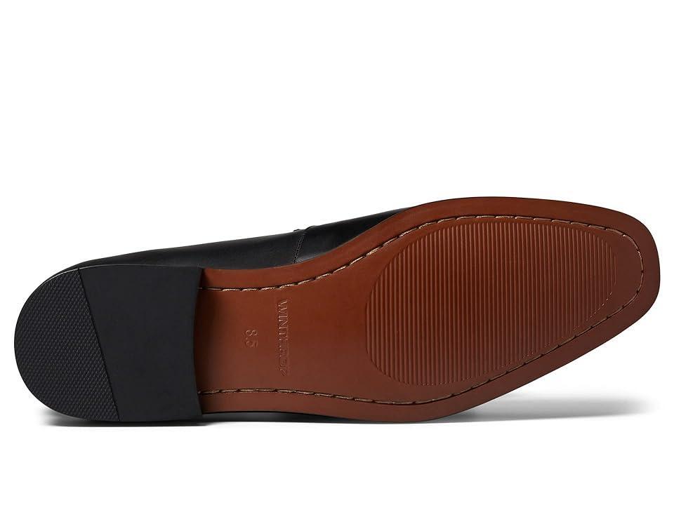 Johnston  Murphy Collection Mens Flynch Calfskin Bit Detail Loafers Product Image