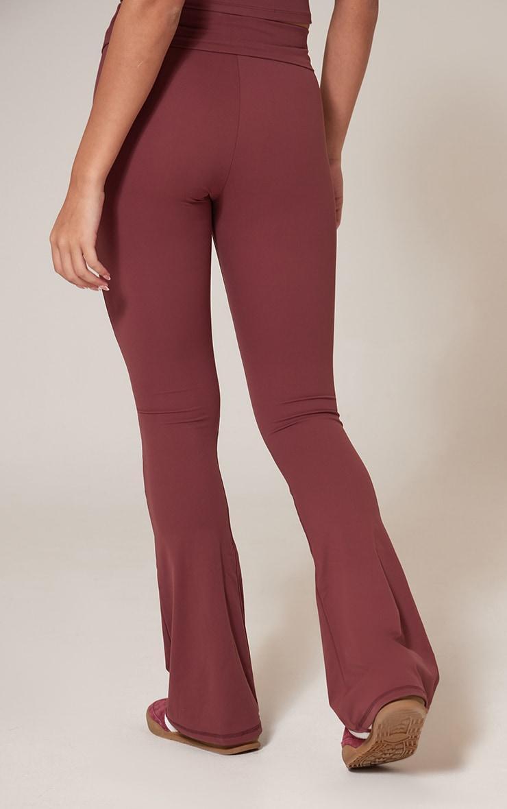 Red Contour Sculpt Foldover Pant Product Image