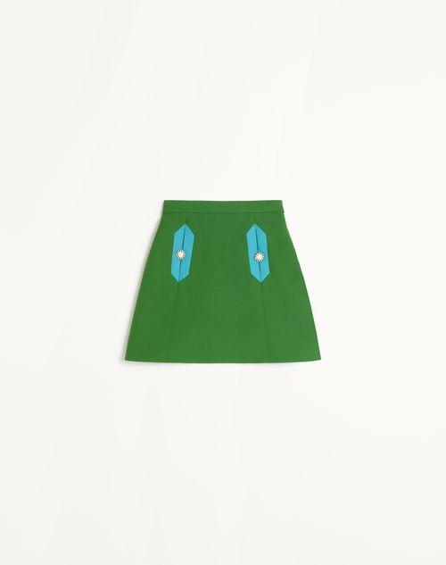 CREPE COUTURE SKIRT  Product Image