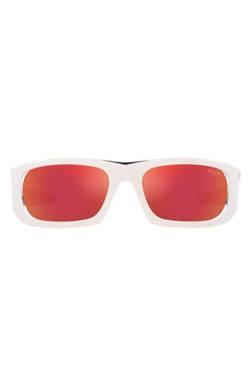 PRADA SPORT 59mm Gradient Irregular Sunglasses Product Image