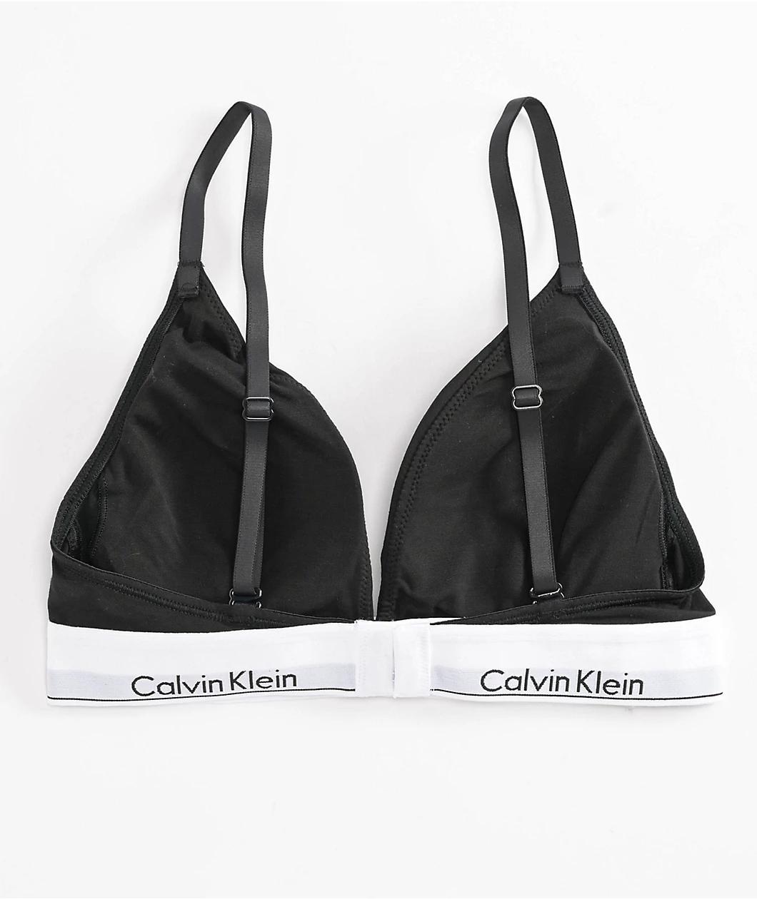 Calvin Klein Core Black Triangle Bra Product Image