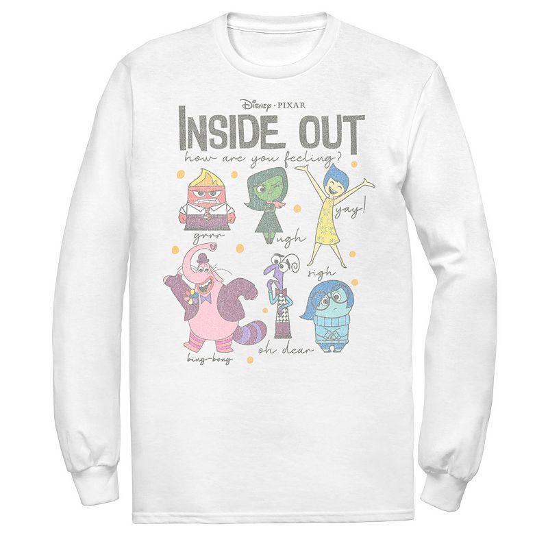 Disney / Pixars Inside Out Mens How Are You Feeling Group Shot Long Sleeve Tee Product Image