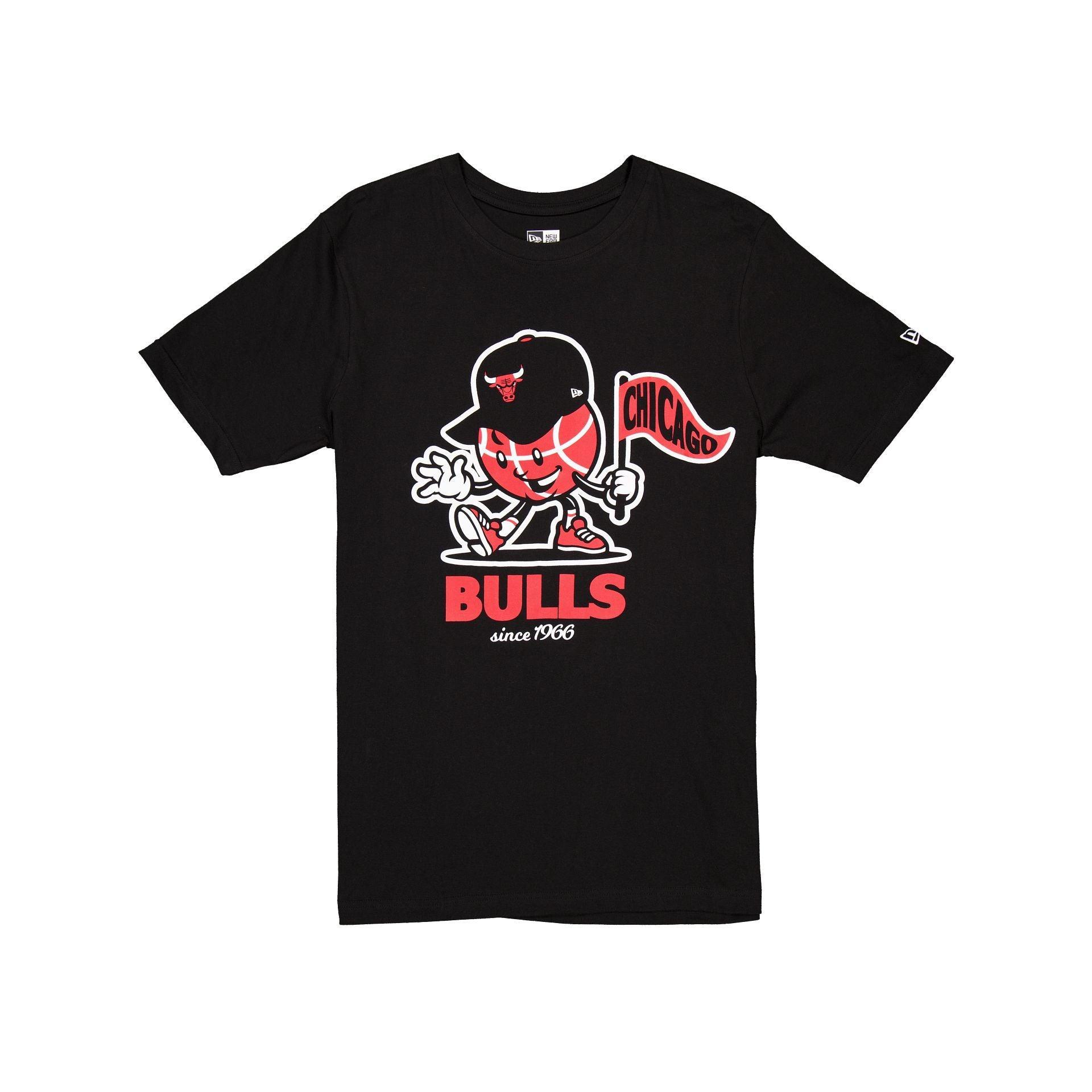 Chicago Bulls Court Sport Black T-Shirt Male Product Image