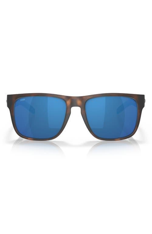 Costa Mens 6S9008 Spearo Mirrored 56mm Square Polarized Sunglasses Product Image