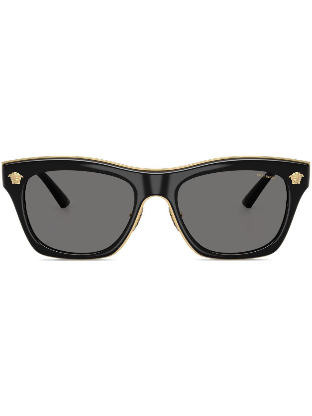 VERSACE Man Sunglasses Ve2272 In Dark Grey Polar Product Image