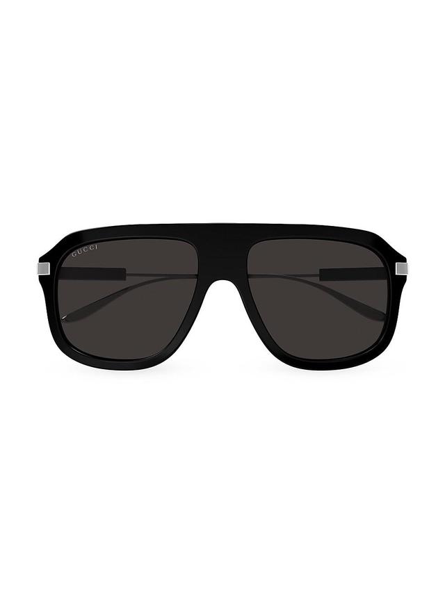 Mens Back To Web Pilot Recycled Acetate & Metal Sunglasses Product Image