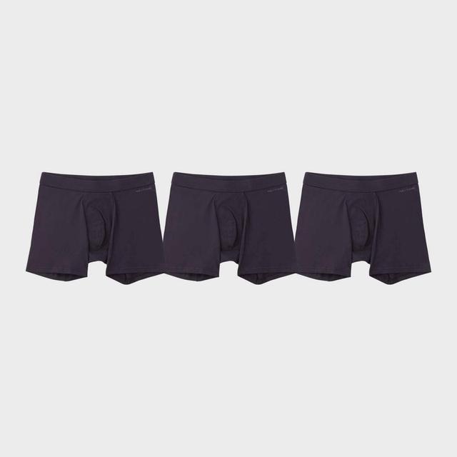 Pair of Thieves Mens Quick Dry Cotton Boxer Briefs 3pk - Black XL Product Image