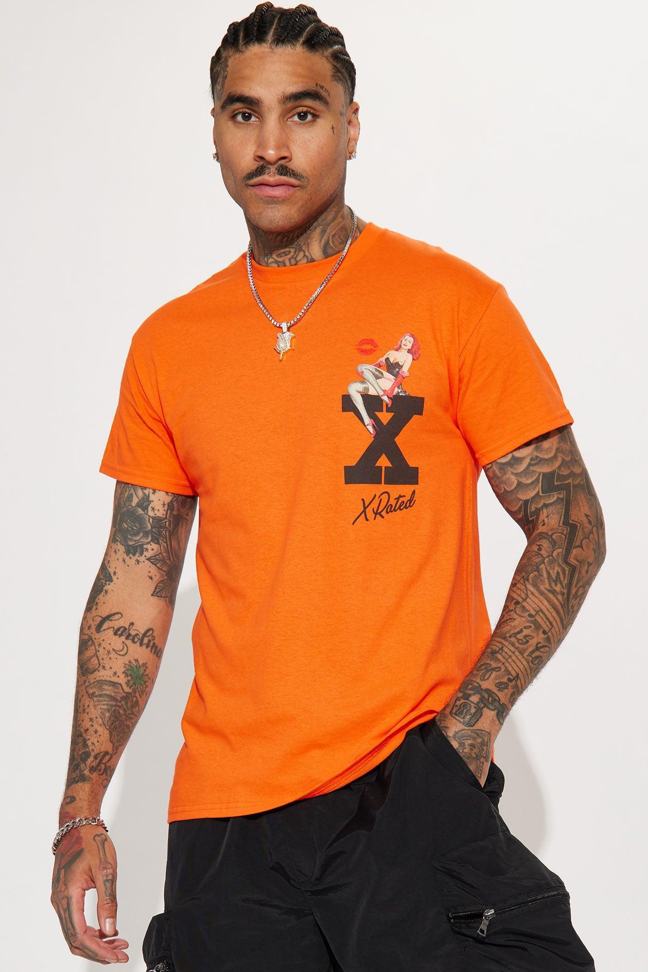 Xrated Short Sleeve Tee - Orange Product Image