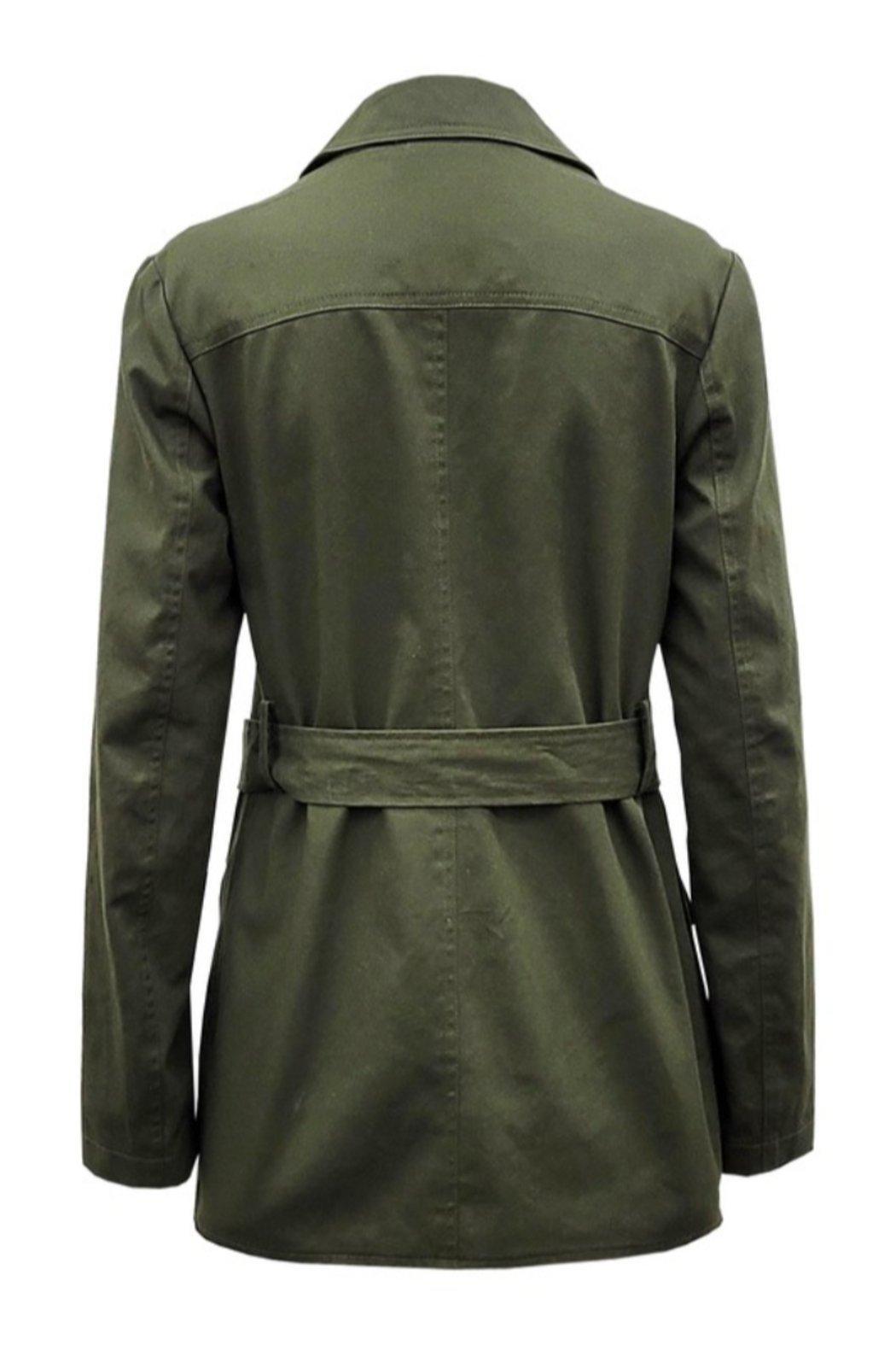 Belted Utility Jacket Female Product Image