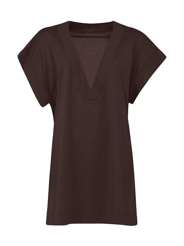 Womens Renee Relaxed V-Neck Cover-Up Product Image