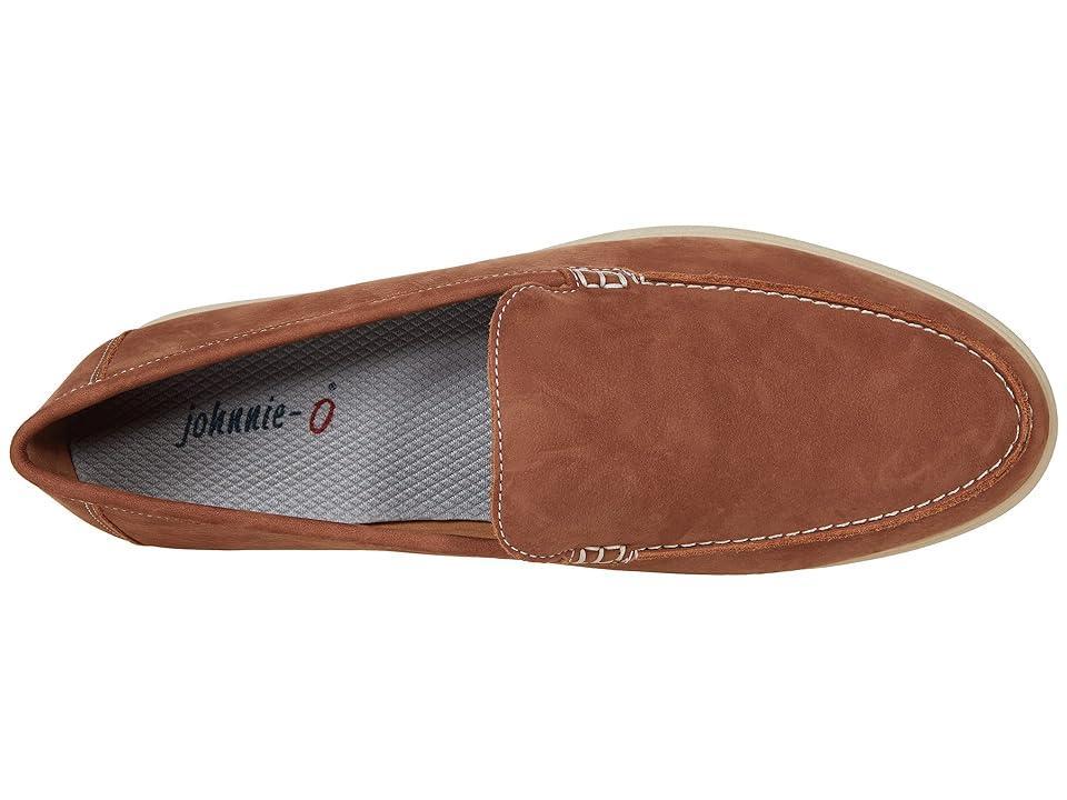 johnnie-O Malibu Moccasin (Brown) Men's Shoes Product Image