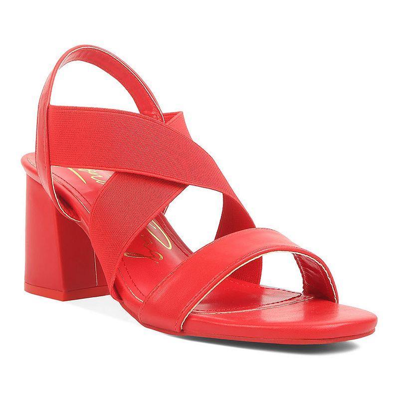 London Rag Womens Block Heel Sandals Product Image