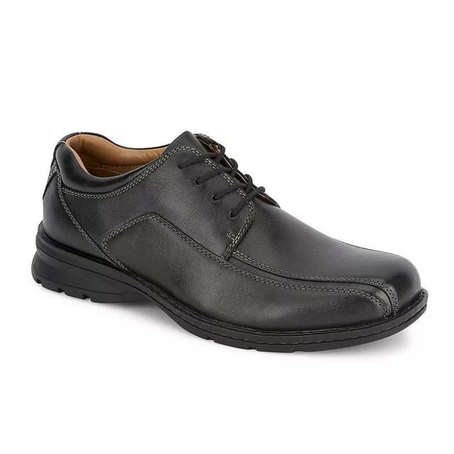Dockers Trustee Moc Toe Oxford Tumbled Leather) Men's Lace-up Bicycle Toe Shoes Product Image